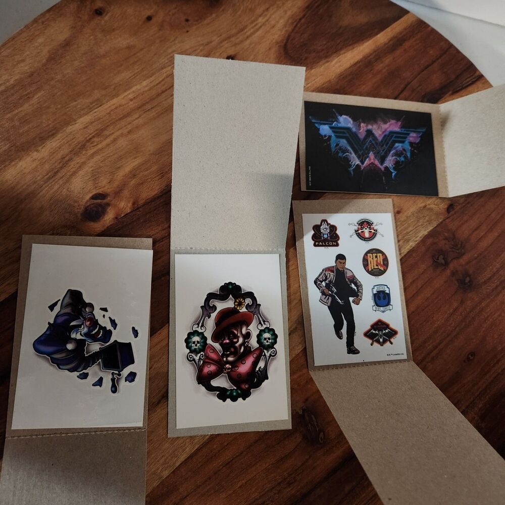 stickers tattoo lot of 4 2006 DSG